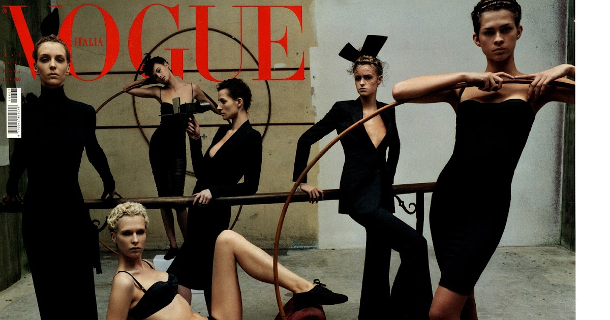 Magazine: Vogue Italia (September 2001) Title: Stromboli Settembre 2001 -  Chiara Mastroianni Photographer: Peter Lind…