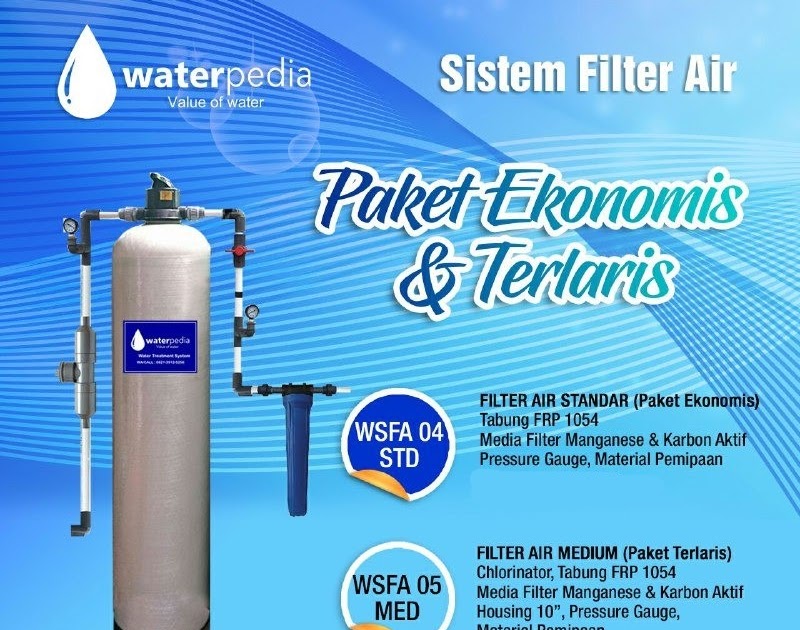 Jual Filter Air di Malang, Waterpedia Filter Air PT Waterpedia Rejeki