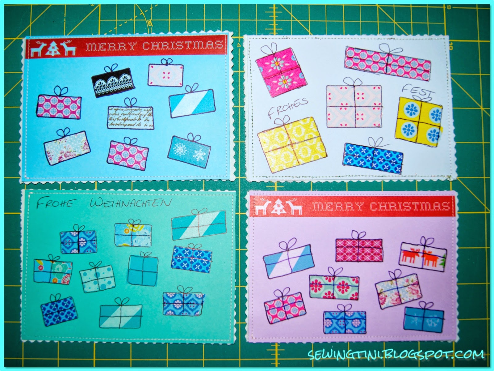 Stoffkartentausch im Dezember