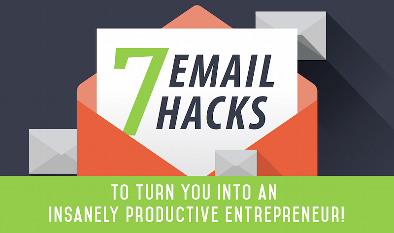 7 Email Hacks That’ll Turn You Into an Insanely Productive Entrepreneur - infographic