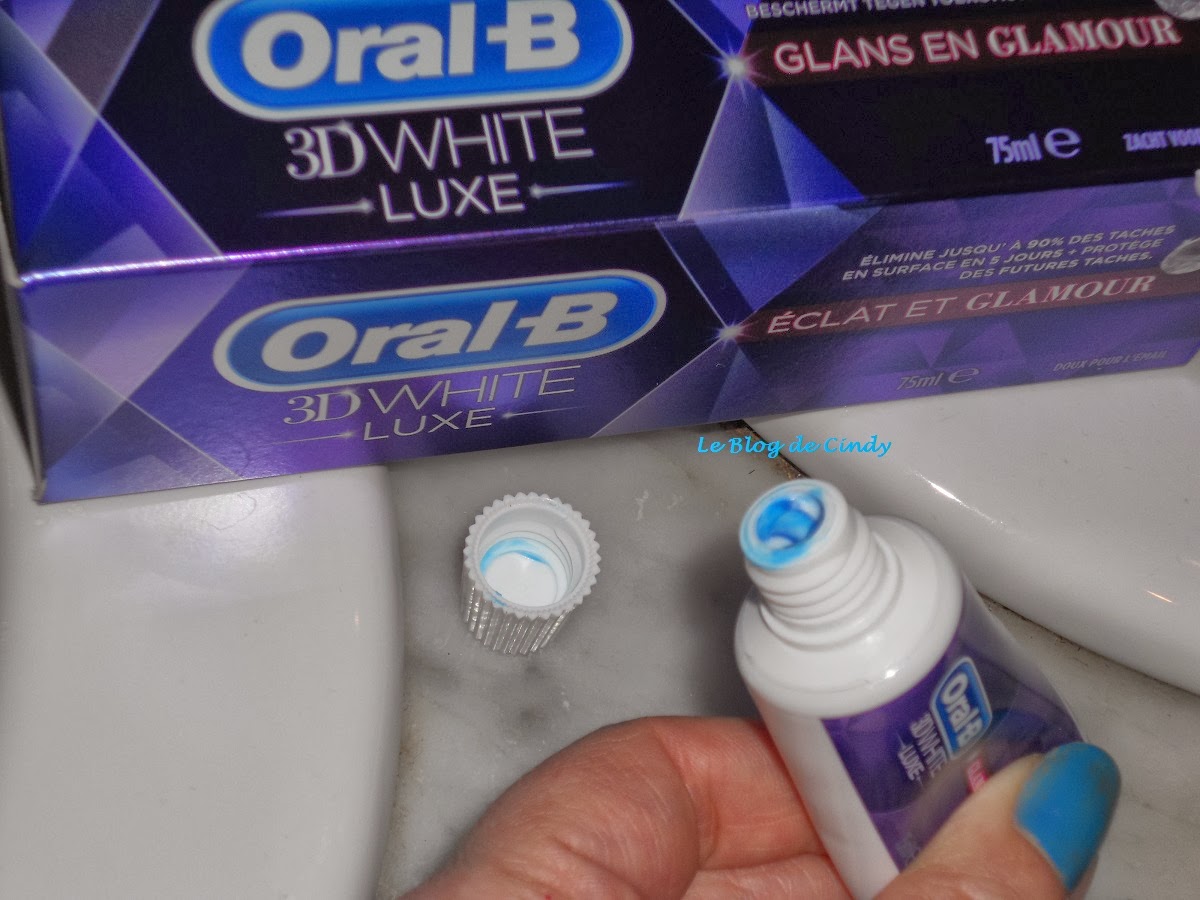 Erfenis discretie Wordt erger Le nouveau dentifrice Oral-B 3D White Luxe Eclat et Glamour [Test]