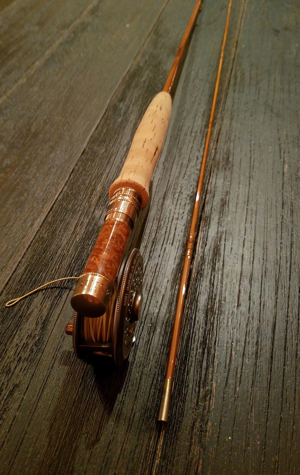 The Southern Highlands on a Fly Rod Finished product 7'9" 4 weight