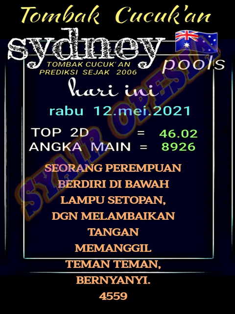 PREDIKSI SYDNEY COJEEL