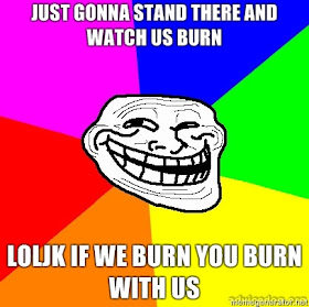 If we burn, you burn with us.