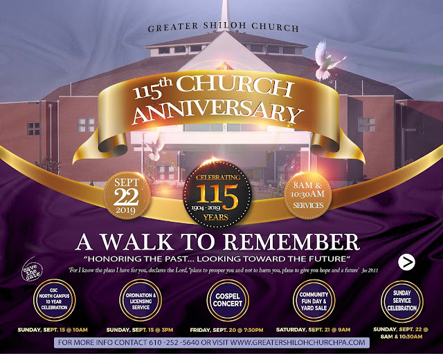 Lehigh Valley Black News Network Greater Shiloh Church 115th Church