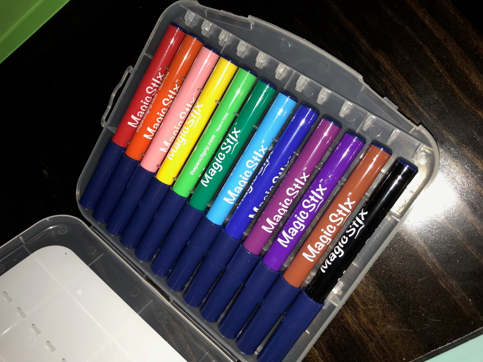 ABC's and Sweet Tea: Magic Stix Washable Markers Review