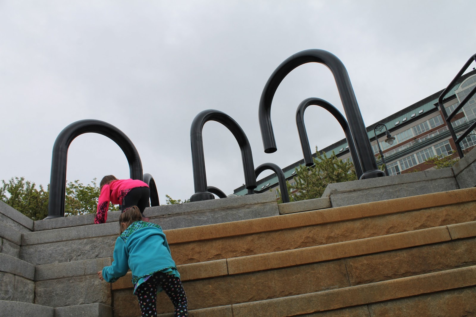 Playground Hopping The Charlestown Navy Yard Playground and Fountain
