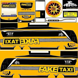Livery Bus Taxi Fake Hd Terbaru