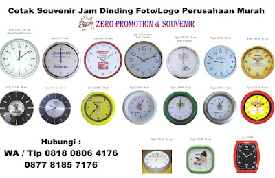 Jual Jam Dinding Custom untuk promosi