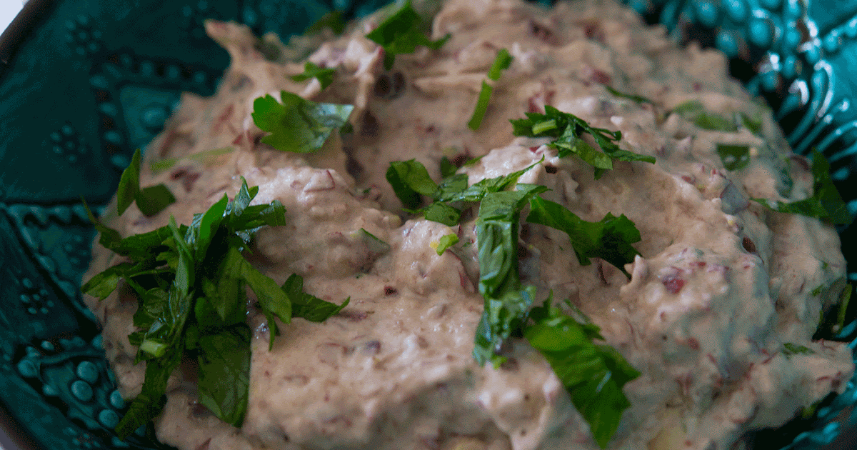 Kravings Food Adventures by Karen Ahmed Red Kidney Bean Hummus