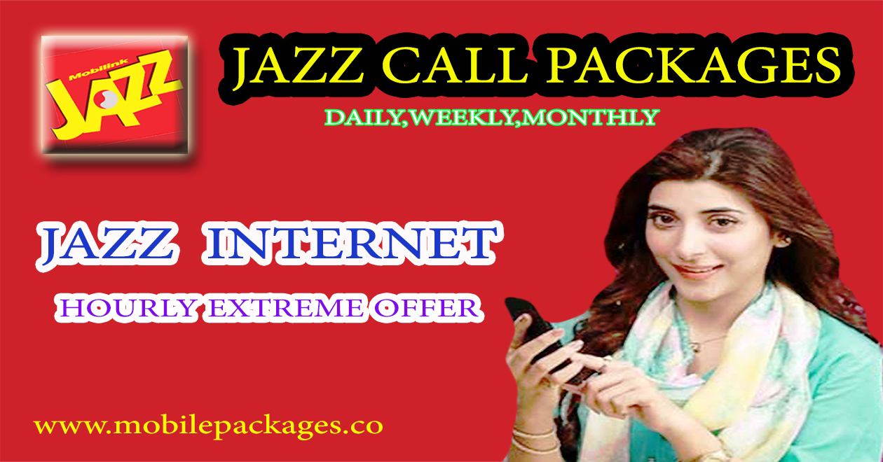 Jazz Hourly Extreme Offer Mobile Packages