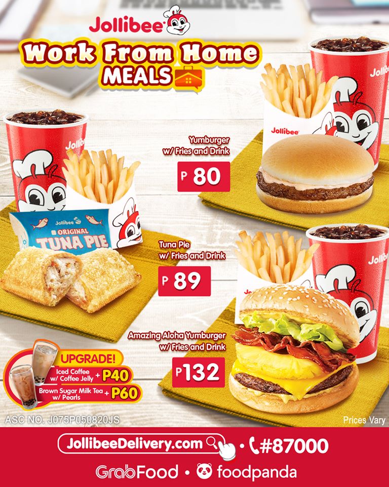 Manila Shopper: Jollibee Work from Home Meals now Available