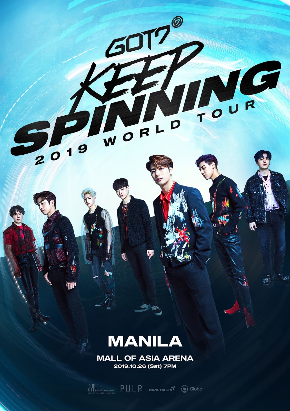GOT7 set to return in Manila for Keep Spinning world tour