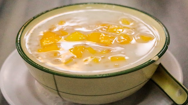 Sweet Corn Milk Pudding Recipe