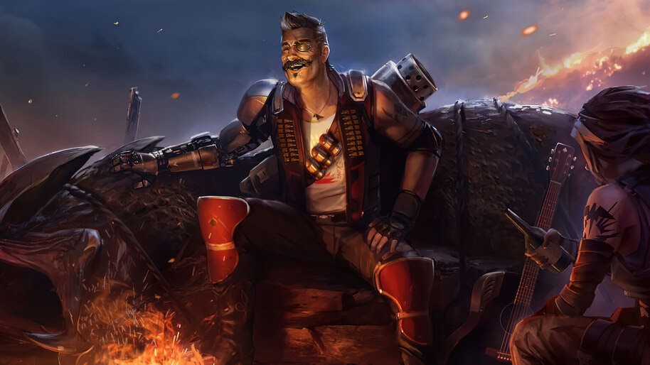 #7.2987, Fuse, Mayhem, Apex Legends, 4K Wallpaper