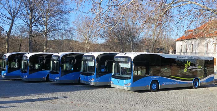 Madri terá linhas de ônibus grátis na área central 1 onibus 100 eletricos vao operar no centro de madri