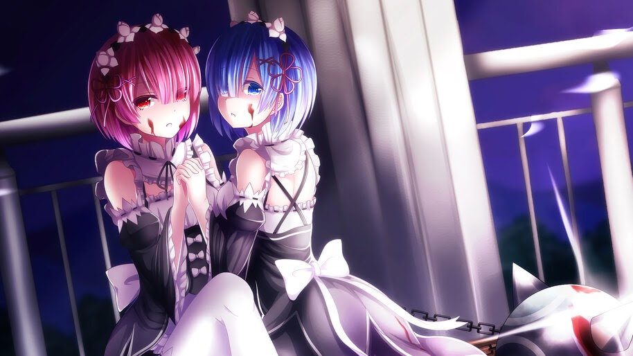 Ram, Rem, Re:Zero, Beautiful, 4K, #4.2667