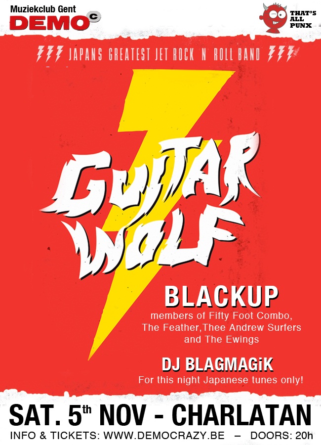 BLACKUP Blackup + Guitar Wolf