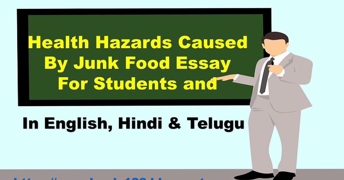 health hazards of junk food essay