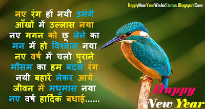 Happy New Year 2021 Hindi Shayari Photo