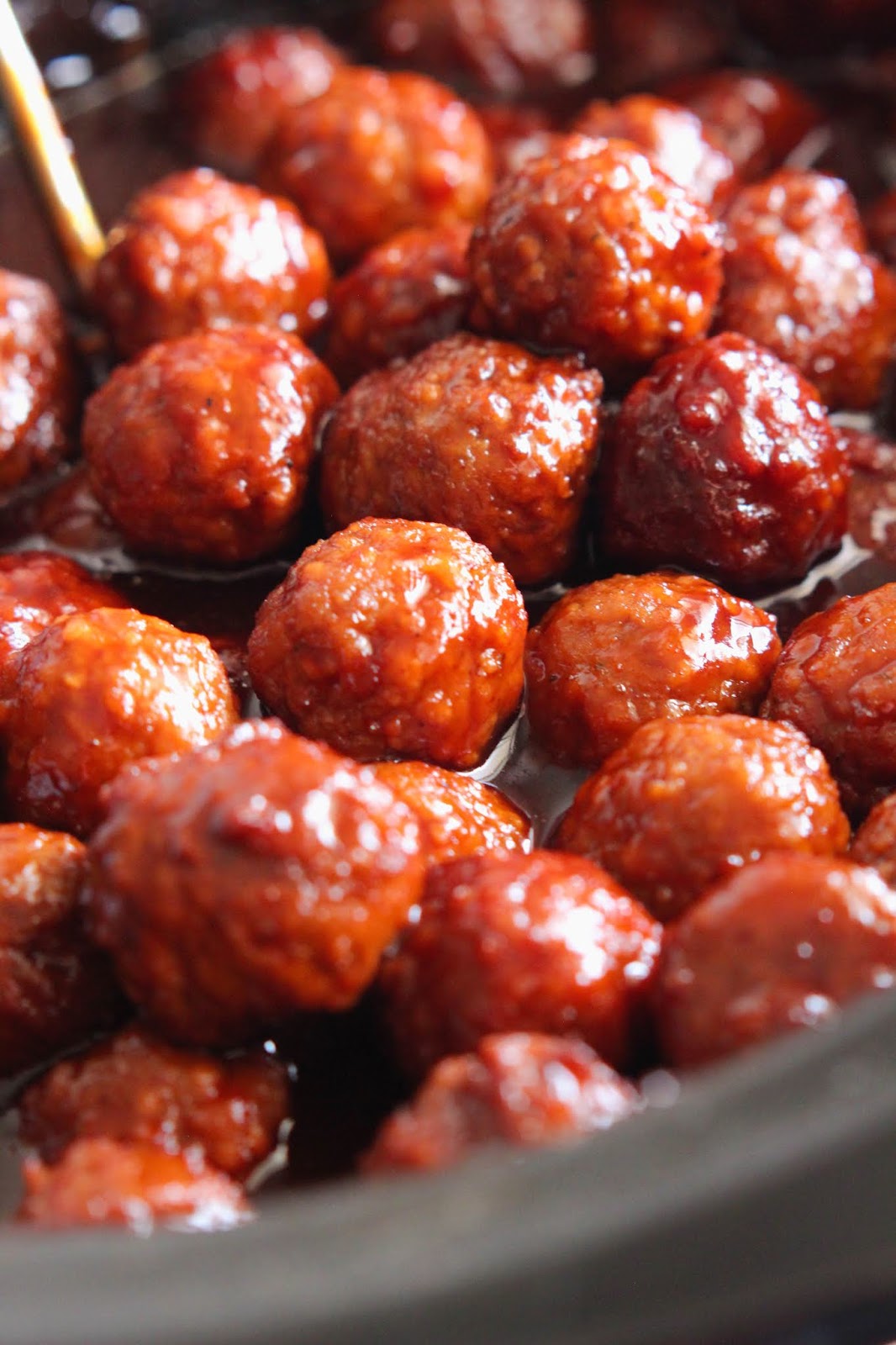 Eat Cake For Dinner 3Ingredient Slow Cooker BBQ Meatballs