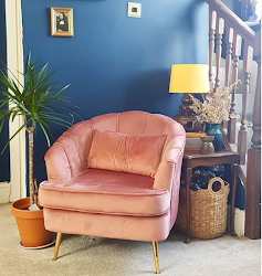Pink & Navy Room Inspiration All These Interiors