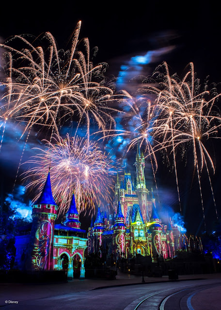 #DisneyMagicMoments, Magic Kingdom, Walt Disney World Resort 分享「Happily Ever After」煙花表演 Full Show 片段