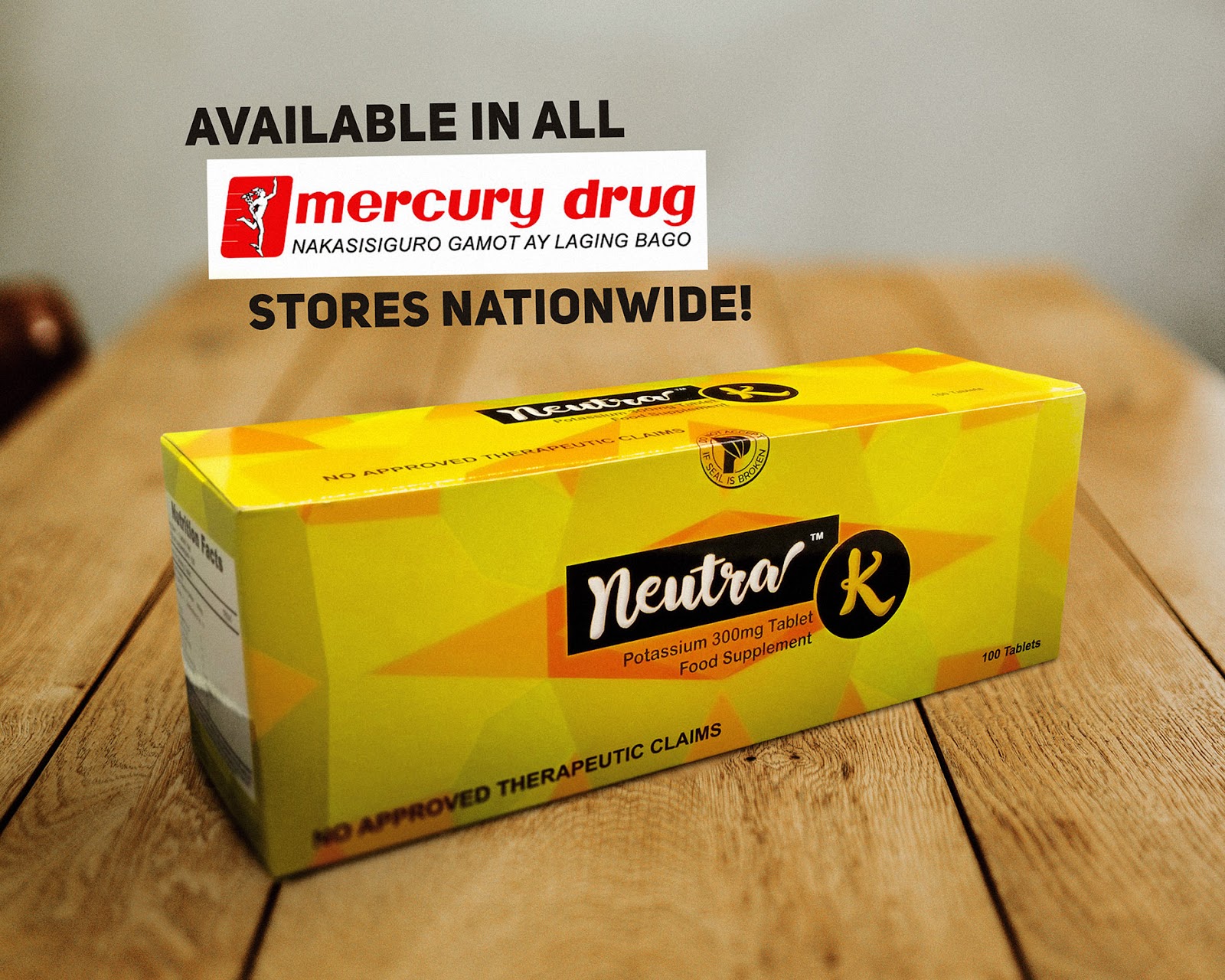 Neutra K Now Available in Mercury Drugstore Sugarsmile