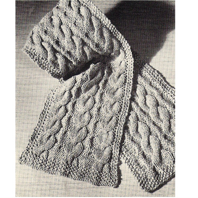 Cable Knit Scarf Pattern Free вЂ“ Catalog of Patterns