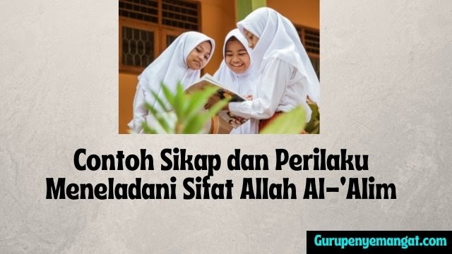 Melihat hal-hal yang baik dan bermanfaat merupakan contoh perilaku meneladani terhadap asma allah