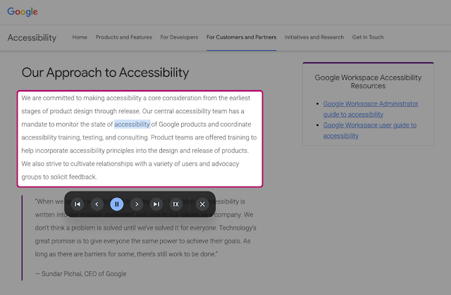 Image 4: Nieuwe bedieningselementen voor Select-to-speak.