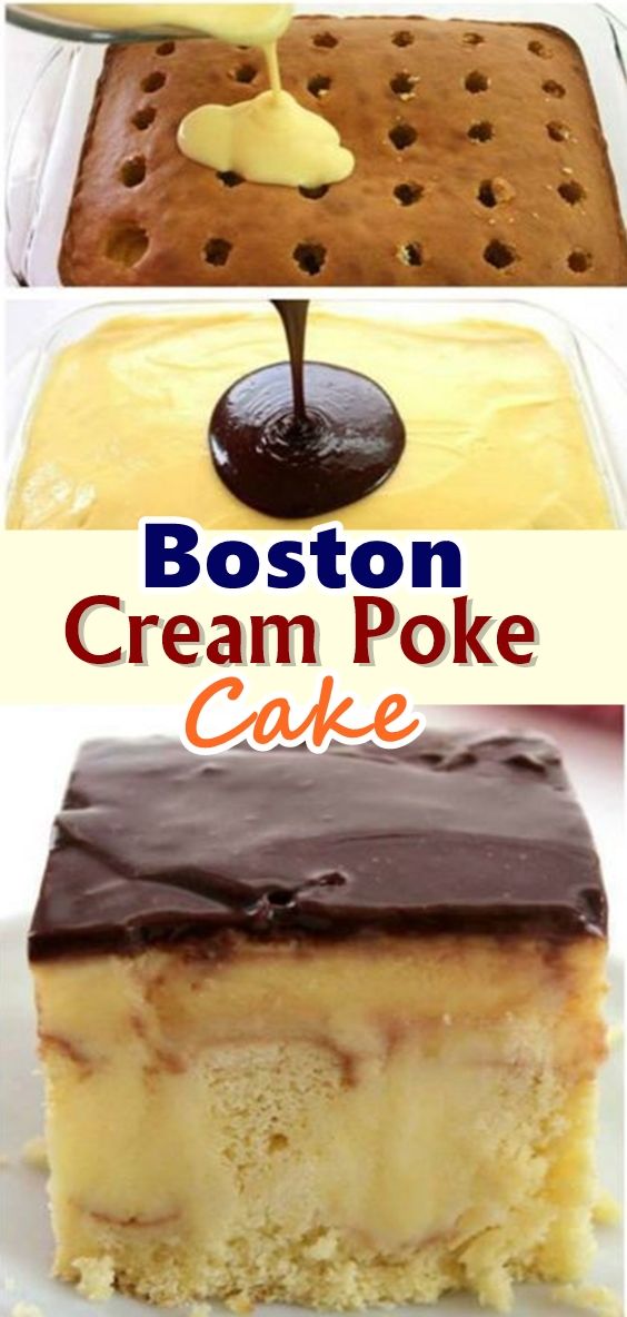 TENGGAR KITCHEN Boston Creàm Poke Càke