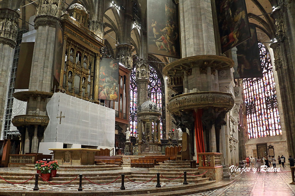 Interior de la Catedral de Milán