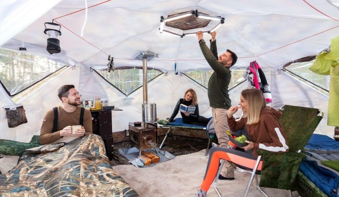 A WoodBurning Stove in a Tent A Guide to Safe Hot Tenting