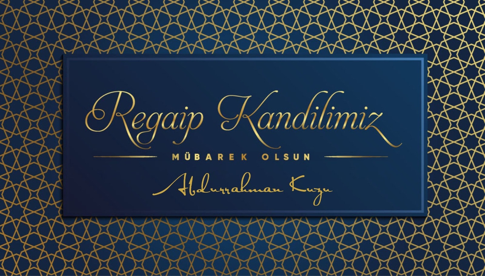 Regaib Kandili Resimli Mesajları