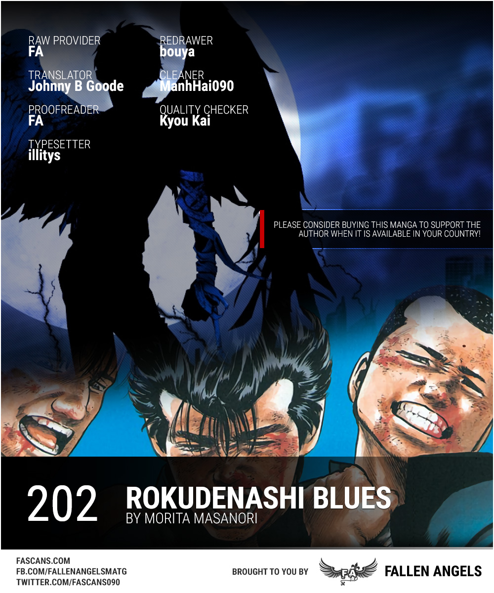 Rokudenashi Blues: Chapter 202 - Page 1