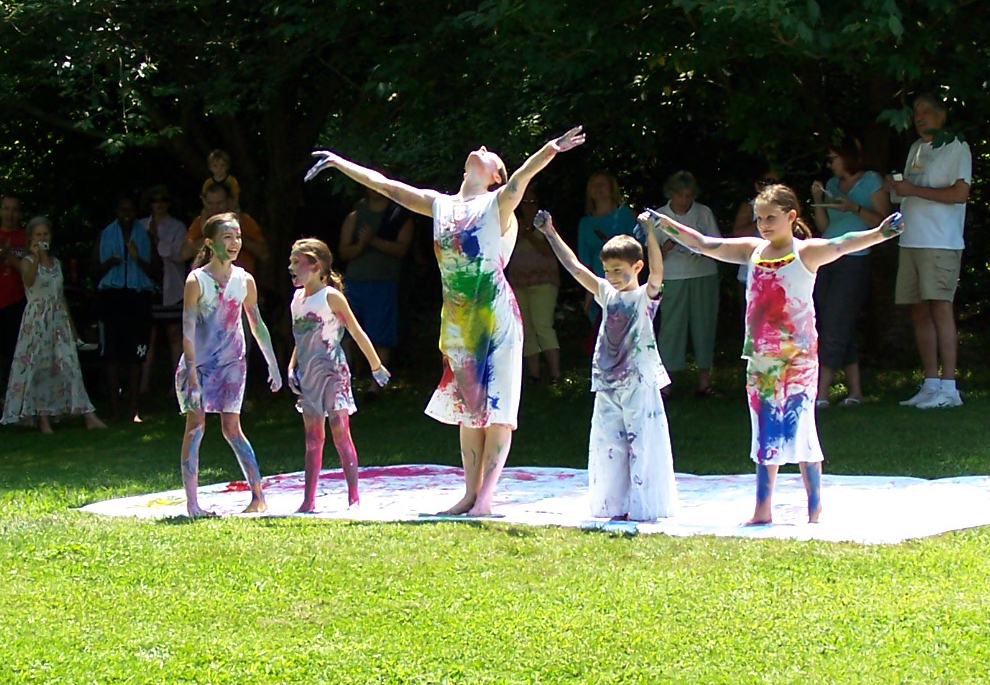 Symmetry of Grace The Paint Dance