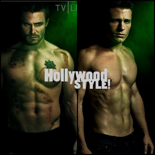 Colton Haynes Y Stephen Amell Sin Camisa En Nuevos Posters De Arrow ~ Hollywood Style