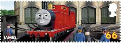 James 66p Stamp
