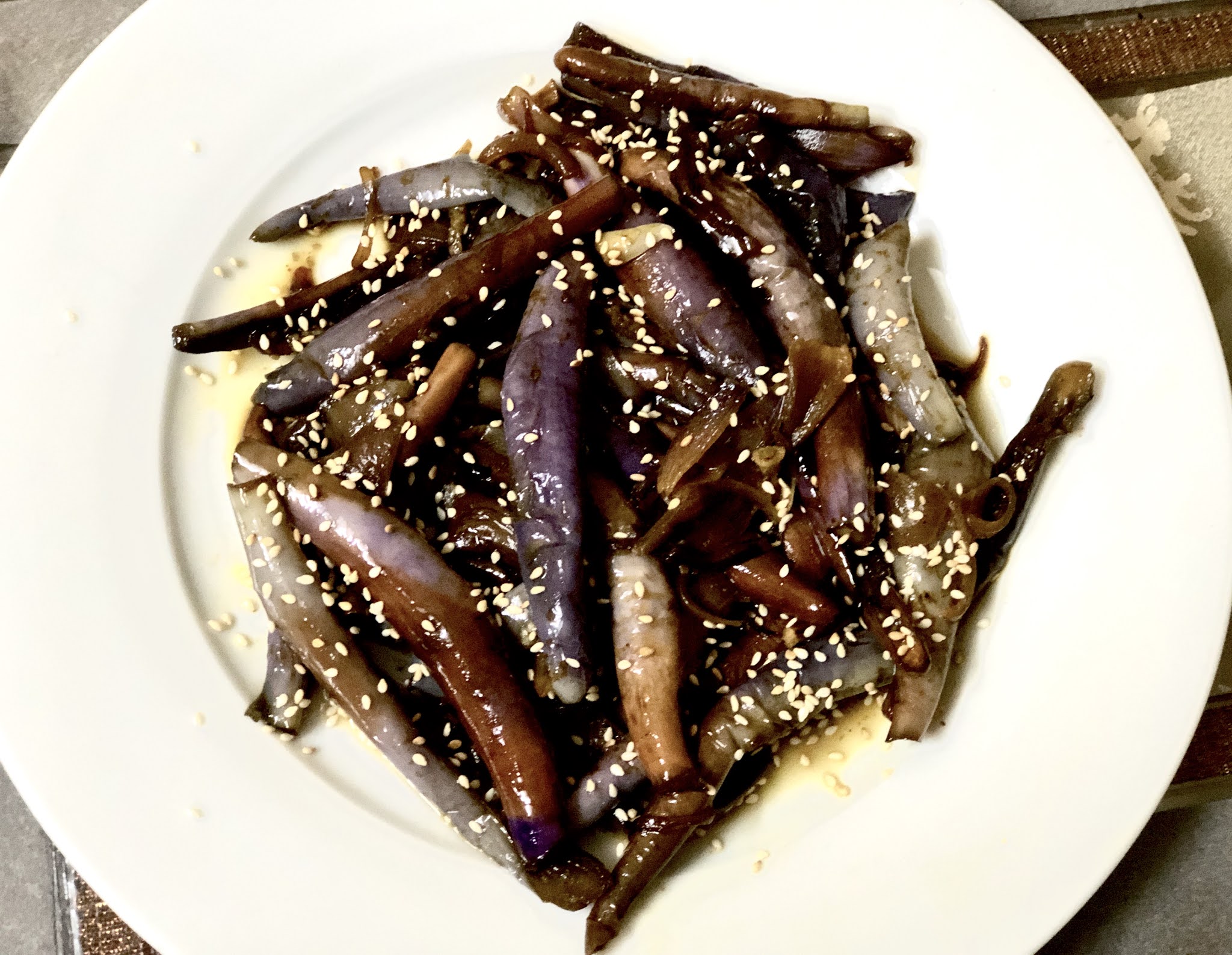 Korean Spicy Eggplant (Gaji Muchim )