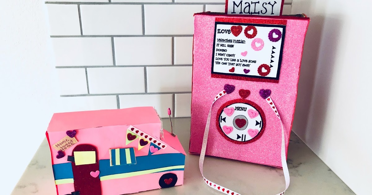 Crafty Texas Girls: iPod Valentine Box & RV Valentine Box