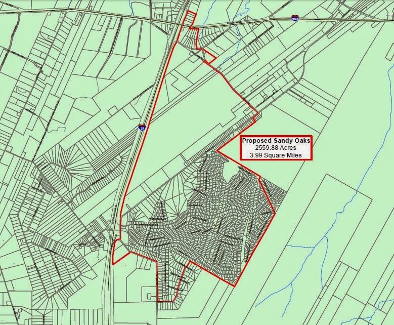 Sandy Oaks, TX Where is Sandy Oaks?