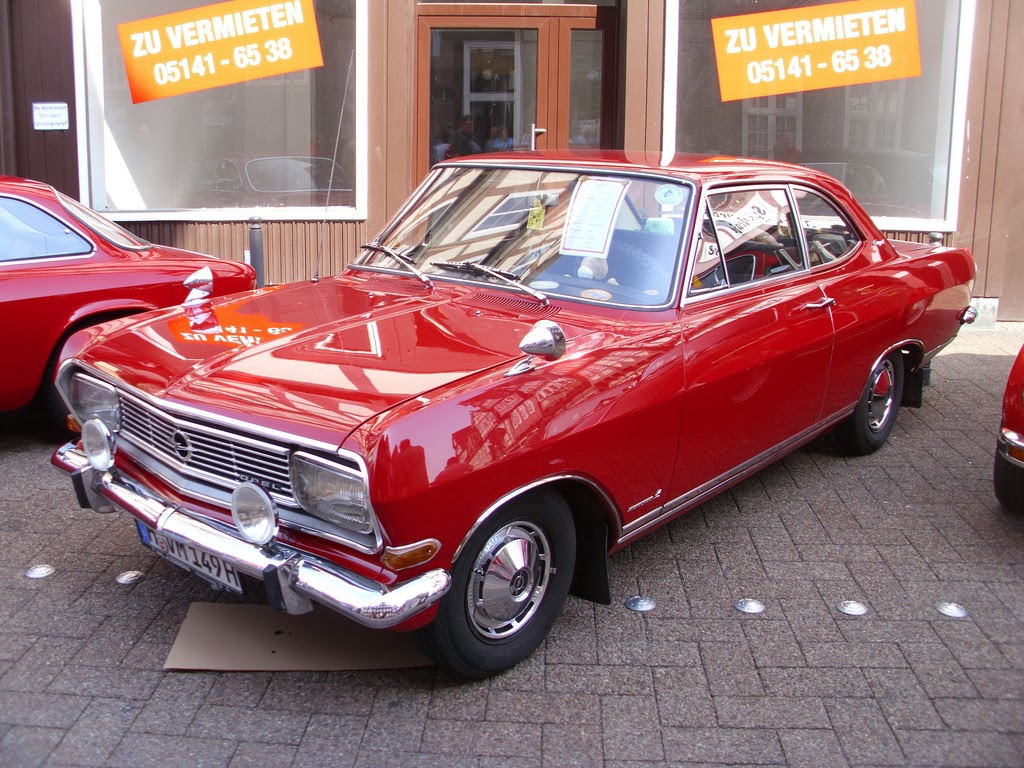 Opel Rekord A & B: 1966 Opel Rekord B Coupé 1900 - Celle 2013