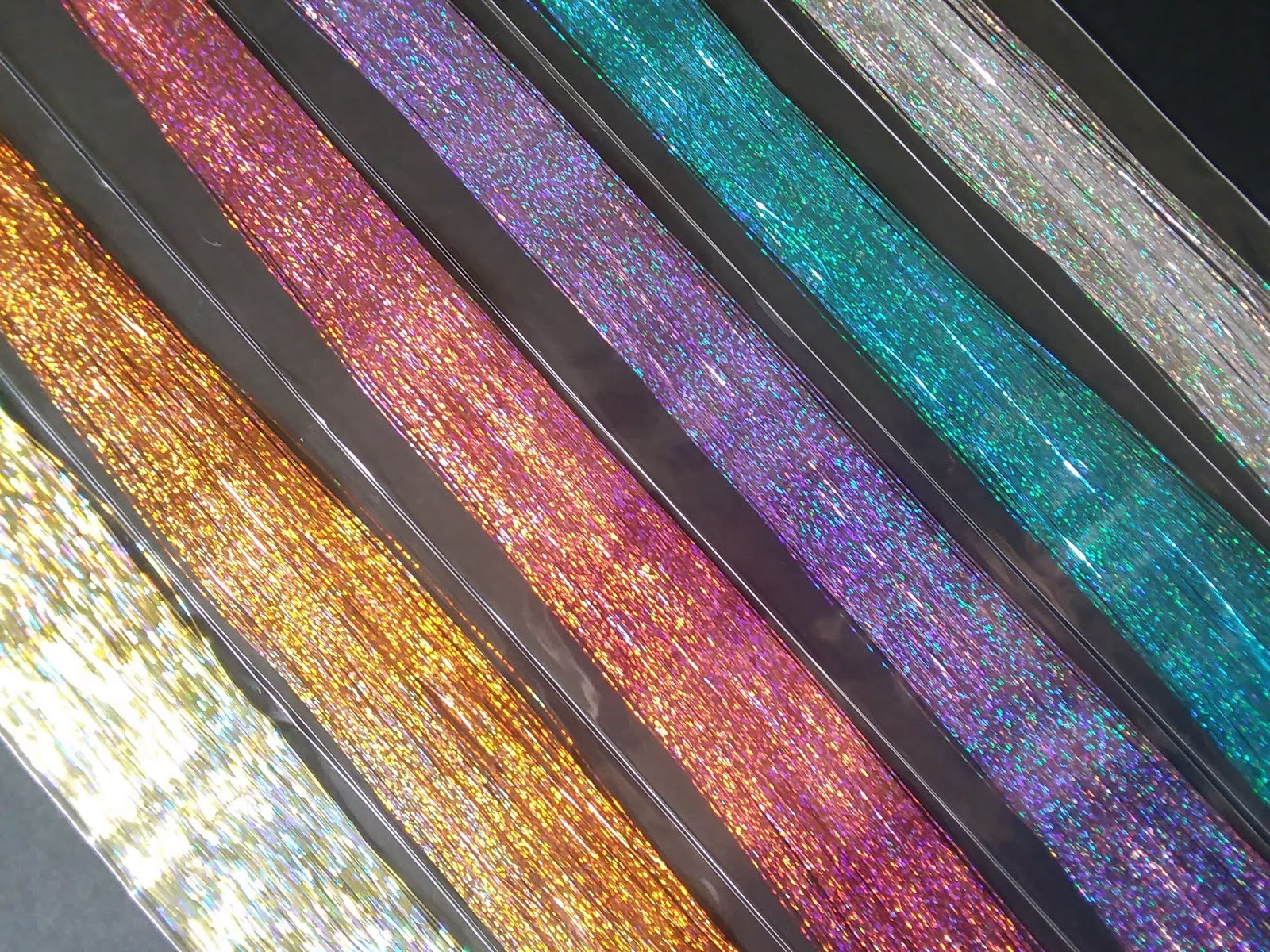 Faery Hair Holiday fairy hair sparkles in Portland ️