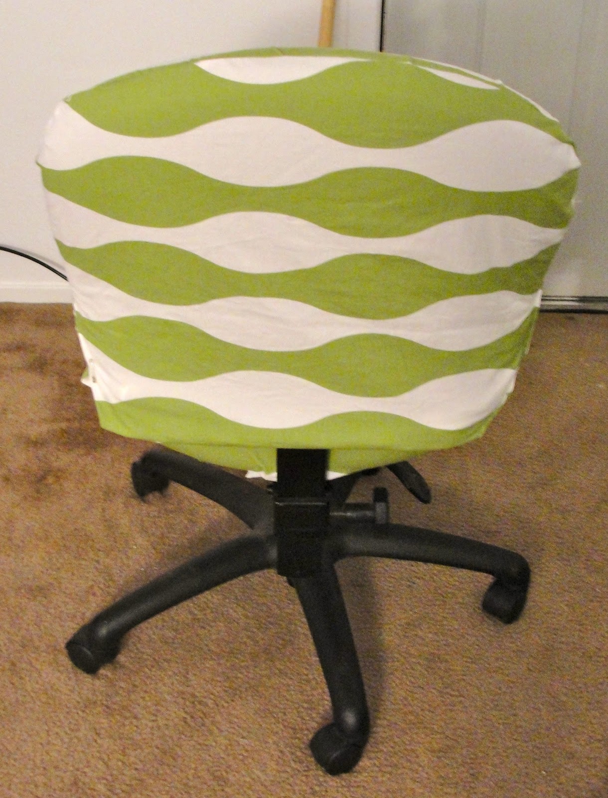 Love Endures All Things Ugly chair turned...less ugly