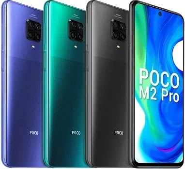 Xiaomi Poco M2 Pro colors