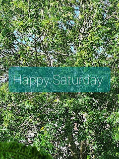 Tree with Happy Saturday