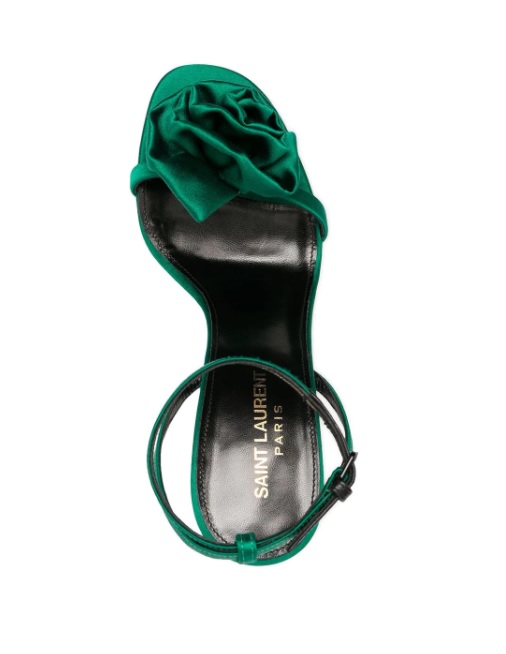 saint laurent ivy flower sandals
