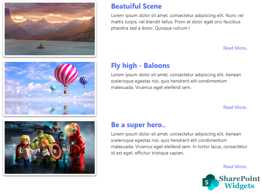SharePoint Image Gallery