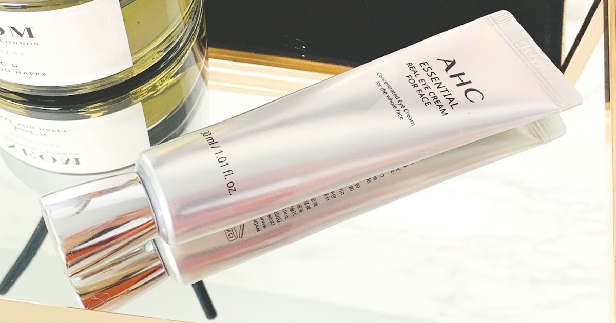 AHC Hydrating Essential Real Eye Cream Review love at first use